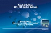 Frost & Sullivan: Japan ICT outlook, Feb 2014, Mobile, Tablet, OTT, Applications, Global IT Trends, Global Tech Trends