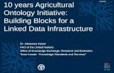 10 years Agricultural Ontology Initiative: Building Blocks for a Linked Data Infrastructure
