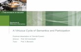 A Virtuous Cycle of Semantics and Participation