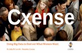Using big data to find out what women want - John Lervik, Cxense