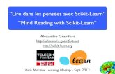 Paris machine learning meetup 17 Sept. 2013
