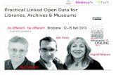 ALIAOnline Practical Linked (Open) Data for Libraries, Archives & Museums