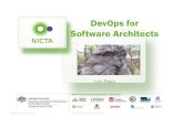 Dev ops for software architects
