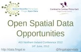 Open Spatial Data Opportunities