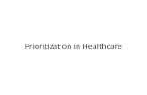 Priority Setting in Health Care