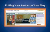 Putting your avatar on your blog