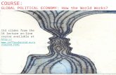 Global Political Economy: How The World Works?