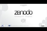 OpenAIRE webinar on ZENODO