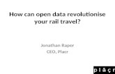 How can Open Data Revolutionise your Rail Travel?