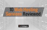 10 Web Hosting Services Reviewed