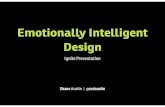 Emotionally Intelligent Design - Ignite Presentation