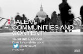 Chris Harwood from Havas People on Talent Communities & Content