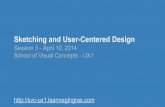 Session 3: Sketching and User-centered Design