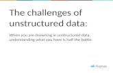 The challenges of unstructured data: When you are drowning in unstructured data, understanding what you have is half the battle