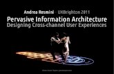 Designing Cross-channel user experiences