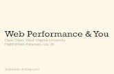Web Performance & You - HighEdWeb Arkansas Version