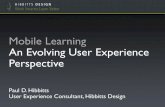 ETUG Fall 2012: Mobile Learning – An Evolving User Experience Perspective