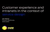 Customer experience and intranets in the context of service design v3