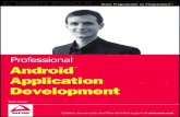 Professional Android application development