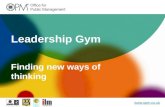Fringe   leadership gym - opm