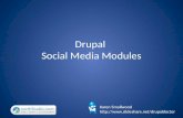 Social media for Drupal