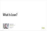 What is Lean?