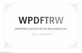 WordCamp Phoenix - WordPress Design for the Real World v2