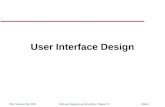 User interface-design