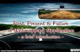 Past, Present and Future of WebMapping Application
