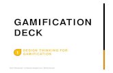 Gamification Decks: Structure Gamification Projects with Design Thinking