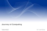 Journey of computing