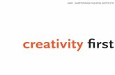 Creativity First - Amsterdam Fashion Institute