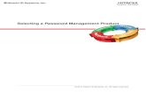 Selecting a Password Management Product