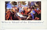 Who is afraid of the humanities
