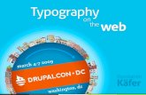 Typography on the Web