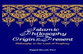 Nasr, seyyed hossein   islamic philosophy from its origin to the present - suny 2006 - 395 págs.
