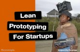 Lean prototyping for entrepreneurs