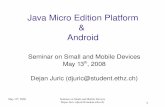 Java Micro Edition Platform