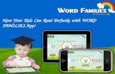 Word Families App for iPhone, iPad and iPod Touch
