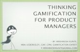 Webinar Thinking gamification for product managers With Hrishikesh Kunte Product Manager Quikr.com