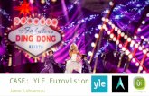 UserIntelligence - Ding dong! - Live UX design in YLE Eurovision ambiance