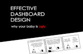 Effective Dashboard Design: Why Your Baby Is Ugly (Big Design Conference 2010)