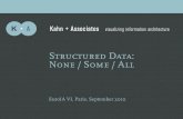 Structured data EuroIA IV