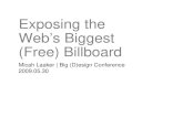 Exposing the Web’s Biggest (Free) Billboard
