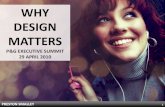 Why Design Matters - P&G Keynote