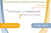 Cloud based Testing Mobile Apps