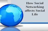 Social Networking Effects Social Life