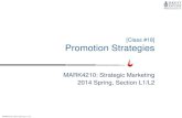 promotion strategies(4210)