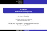 Bitcoins Math
