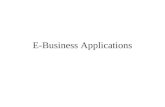 E business applications